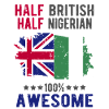Half British Half Nigerian