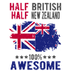 Half British Half New Zealander