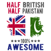 Half British Half Pakistanis
