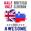 Half British Half Slovenian