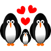 penguin family