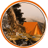 nostalgic tent - camping in nature