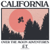 E.T. Californien Over Månen Mond Bike Fahrrad