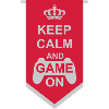 Banner Keep Calm Game