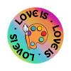 Painting: Love is.
