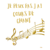 J'ai cours de chant