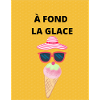 crème glacée en vacances