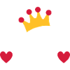 Club princesse (couronne, cœurs)