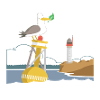 The Breton seagull