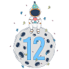 12th Birthday Space Birthday Party