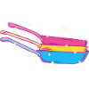 Kitchen pan stack Pansexual