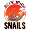 Schnecke Junge Snail