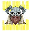 Retro Walhalla Wikinger-Krieger