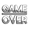 GAME OVER (Blanc) - Jeux