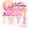 50th anniversary August 1972