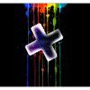 Plus vor einen Regenbogen