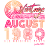 Retro 1980 in August