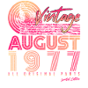 Retro 1977 in August