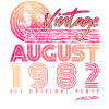40e anniversaire août 1982