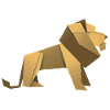 Löwe Origami Geschenkidee