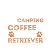 Retriever Coffee Camping Dog Cafe