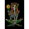 Skelett Hippie