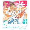Bodysurfen Bodysurf Bodysurfing Bodysurfer Hobby