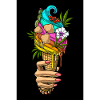 Psychedelisches Eis