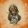 Anubis mask with the all-seeing eye