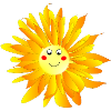 Blume mit Augen