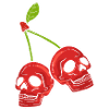 Cherry Skull Tattoo Artist Poison