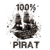 segelschiff,Schiff,Boot,Graffiti, 100% pirat
