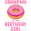 Grand-mère de la fille d’anniversaire