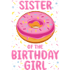 Sœur de l’enfant d’anniversaire fille