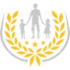 Stars Papa Kids Laurel Wreath