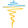 Ukraine Flag Heartbeat Pulse