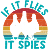 When it flies, it spies