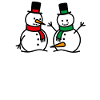Cheeky, dirty, funny Christmas snowman