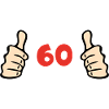 60 years anniversary birthday greeting