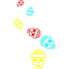 Skull head icon