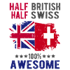Moitié britannique moitié suisse