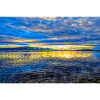 Morning sun off Iceland