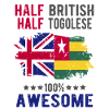 Half British Half Tongolese
