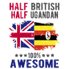 Half British Half Ugandan