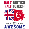 Half British Half Turk