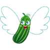 flying cucumber