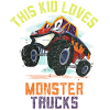This Kid loves Monster Trucks