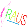 Bogen Raus Bunt