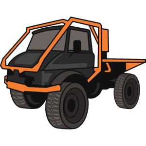 TRAIL TRUCK 406 4X4 WITH ROLLCAGE FROM THE ETT