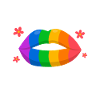 LGBTQ slogan for gay supporters